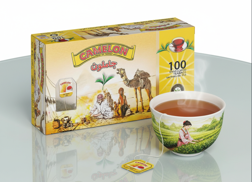 CAMELON  SALLAMA POŞET ÇAY 100'LÜ zarflı (100x 2gr: 200 gr)