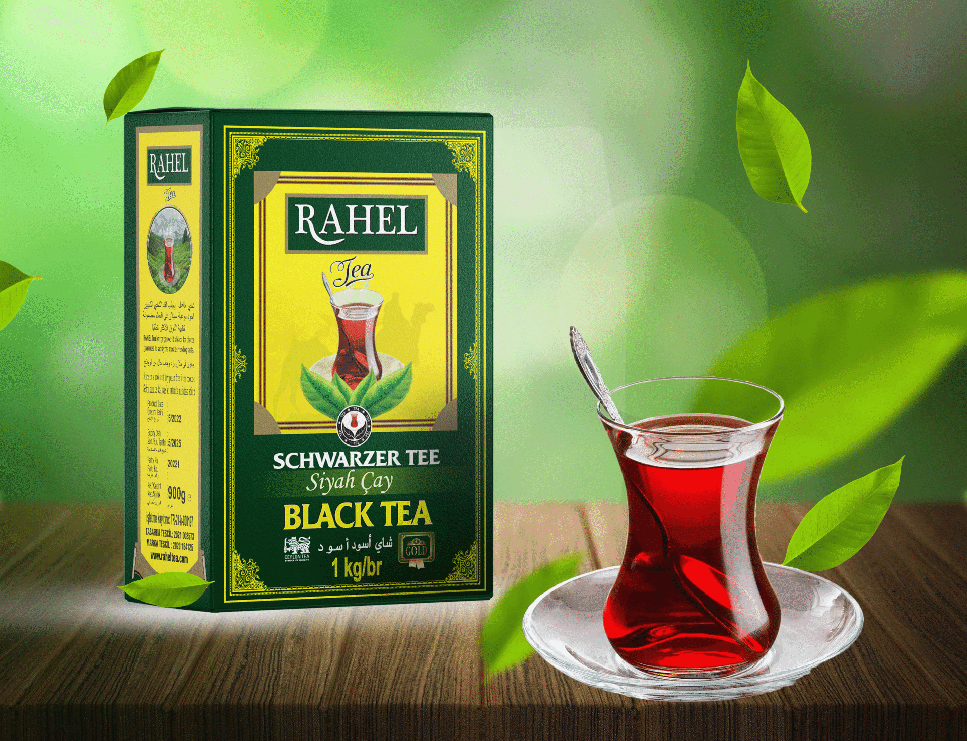 RAHEL 900 GR YEŞİL PAKET
